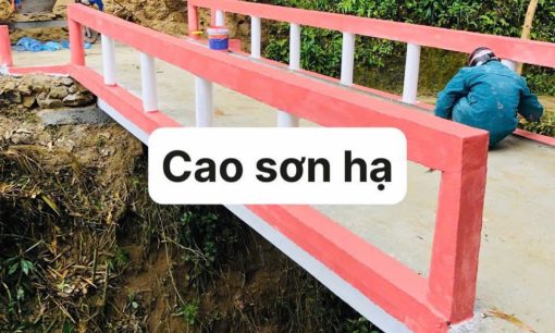 Xây cầu khe nậm